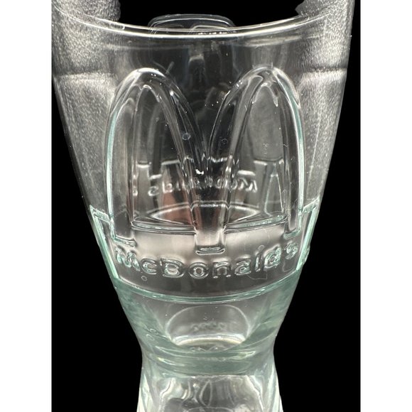 Set of 4 Vintage 1992 McDonalds clear glass 16 ounce soda collectors glasses -B - Picture 2 of 4